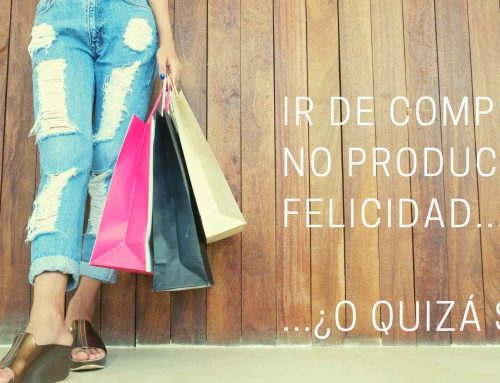 Ir de compras no produce felicidad  …¿o quizá sí?